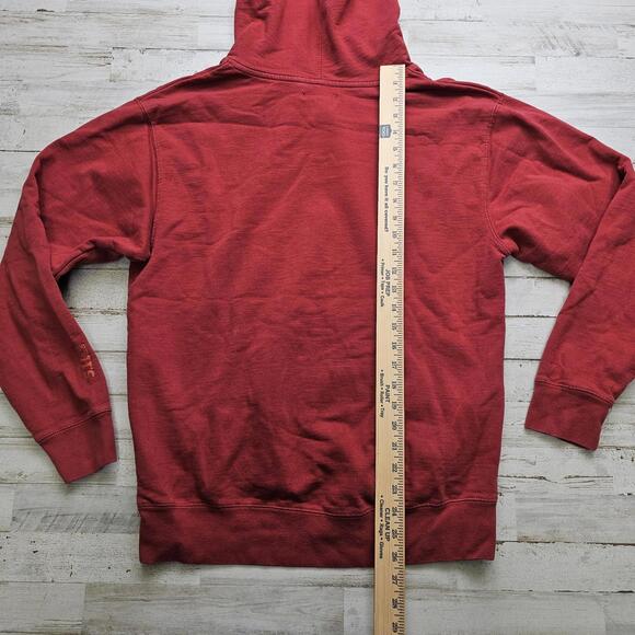 5.11 Tactical Hoodie Sweatshirt Women's MED Camo Spell Out Logo Red Hoody - Picture 5 of 6